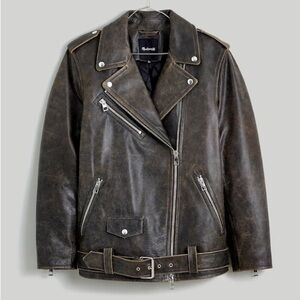 Madewell Distressed Motorcycle Jacket